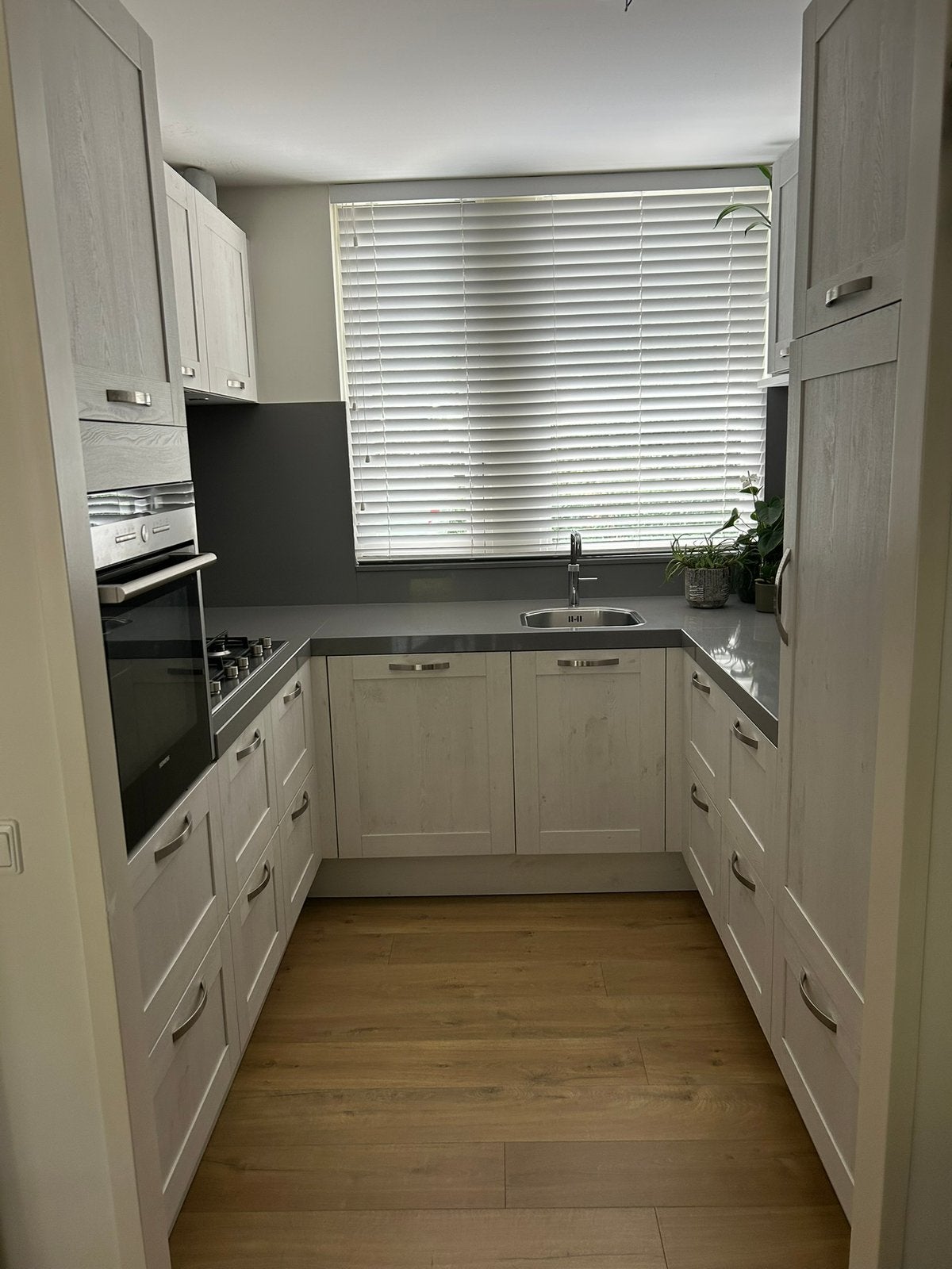 Keuken, Ophalen, Gebruikt, U-keuken, Crème