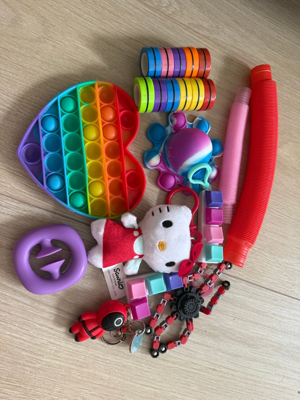 Fidget Toys Sleutelhangers en Spiner Mac, Ophalen of Verzenden, Gebruikt