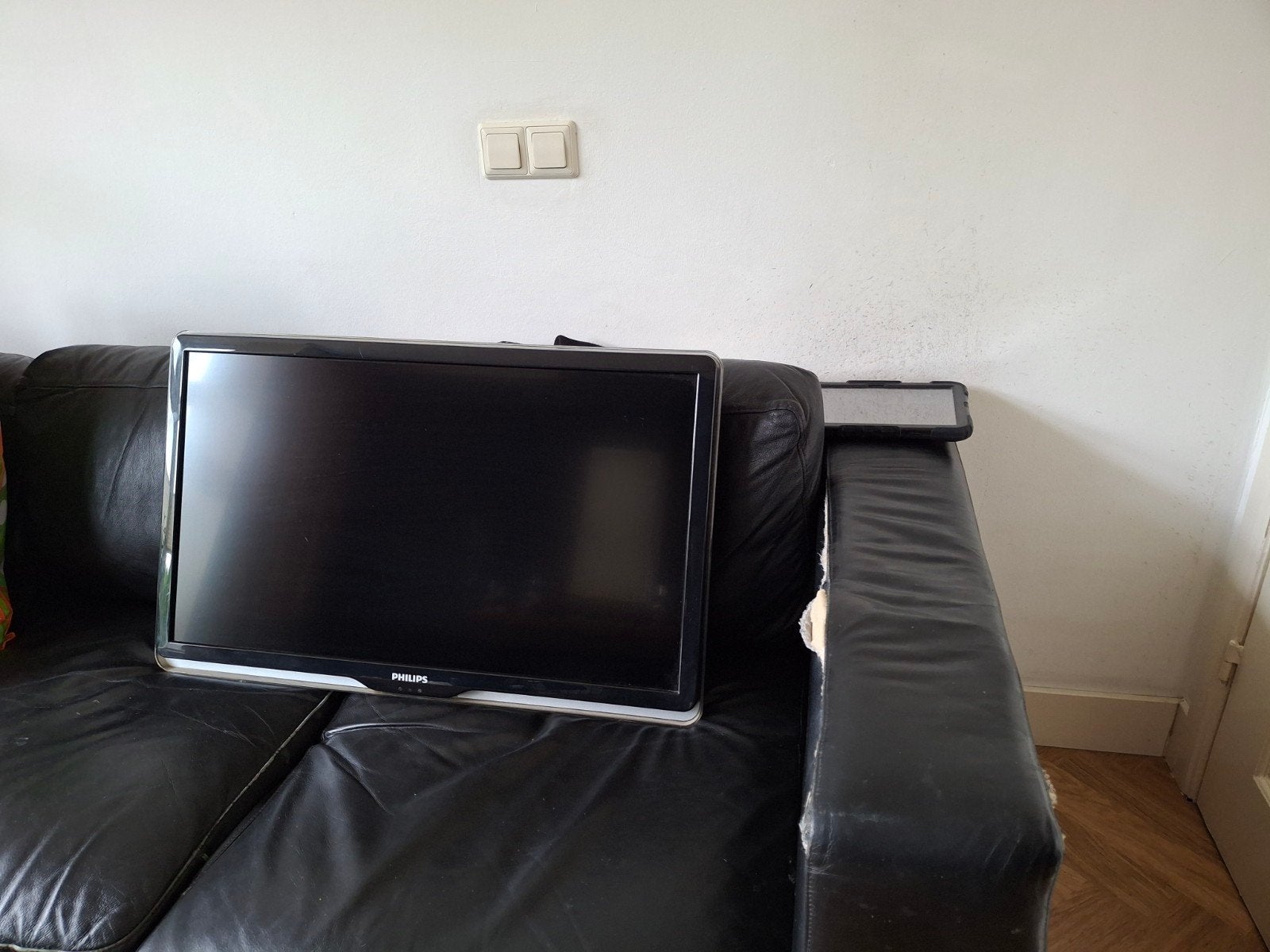 Philips 32PFL8404H/12 LCD TV met beugels, Ophalen, Philips, Gebruikt, 50 Hz