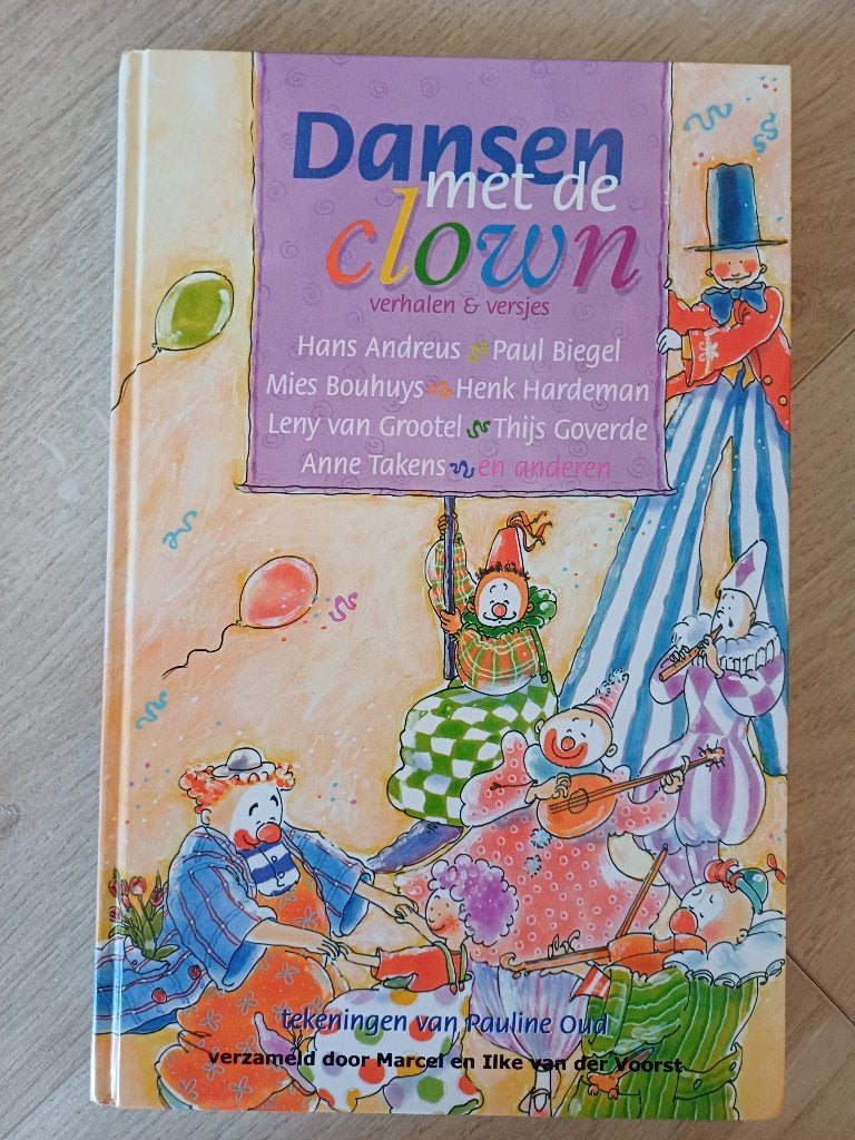 Dansen met de Clown - kinderboek, Ophalen of Verzenden, Zo goed als nieuw, Fictie algemeen