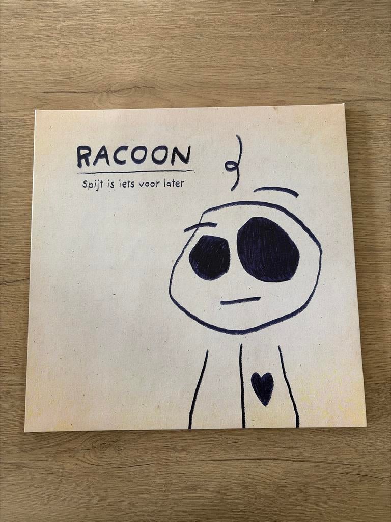 Racoon - Spijt is iets voor later (Clear Vinyl LP), Cd's en Dvd's, Vinyl | Nederlandstalig, Ophalen of Verzenden