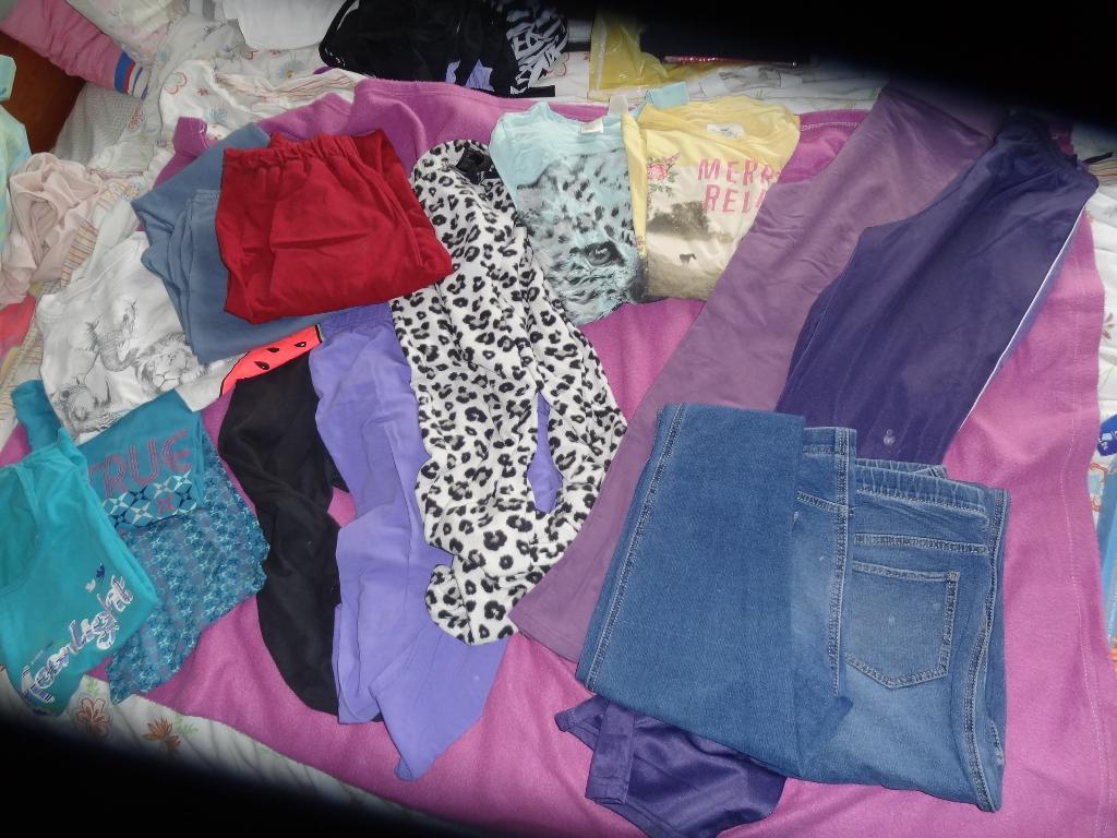 11 stuks diverse kleding mt 140/146/152, Ophalen of Verzenden, Gebruikt, Maat 146