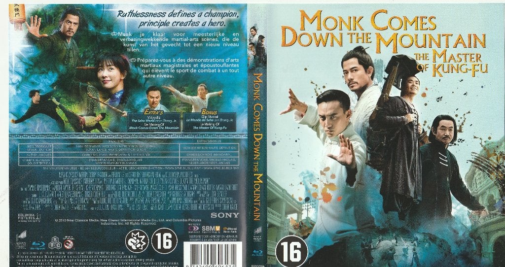 Monk comes down the mountain blu ray ( ned. Ondert. ), Engels, Vanaf 16 jaar, Nederlands, Film