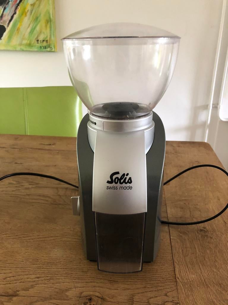 Solis koffiebonenmaler, Ophalen of Verzenden, Gebruikt, Overige merken, Koffiemolen