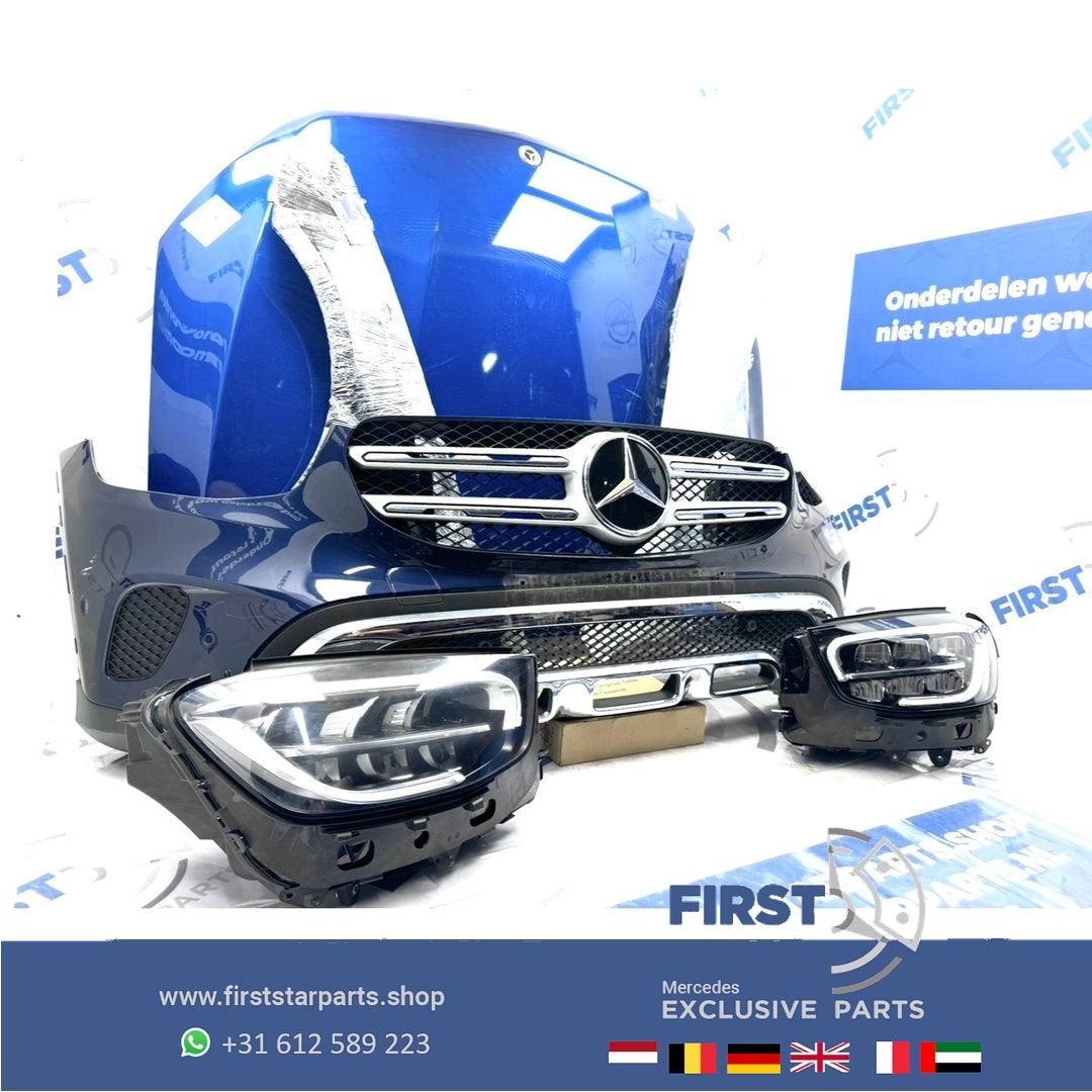 W253 C253 GLC FACELIFT VOORKOP COMPLEET FRONT + DIAMOND GRIL, Gebruikt, -, Voor, Ophalen of Verzenden