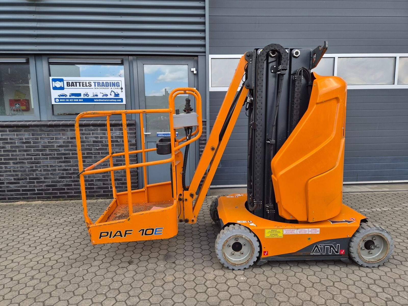 ATN PIAF 10E, 2019, 10meter telescopic boom lift