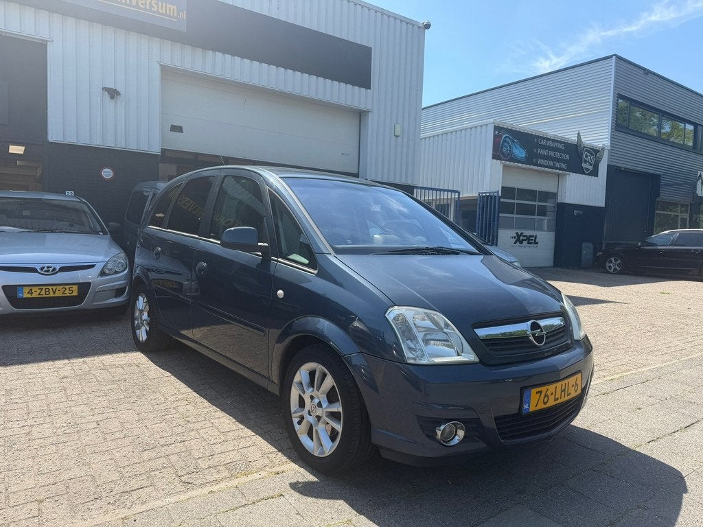 Opel Meriva 1.6-16V Cosmo, Auto's, Opel, Voorwielaandrijving, 15 km/l, 4 cilinders, Blauw