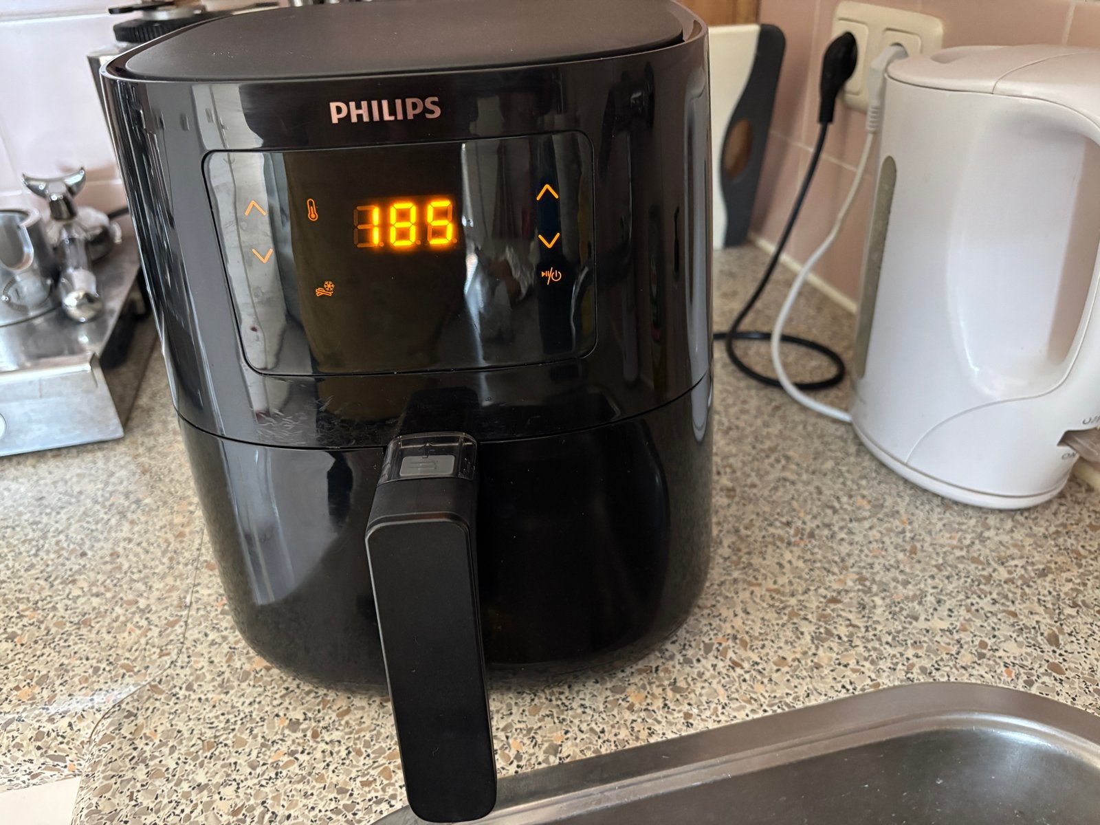 Philips Essential Airfryer HD9252/90 - 4.1 ltr, Ophalen of Verzenden, Zo goed als nieuw, Airfryer, 750 t/m 999 gram