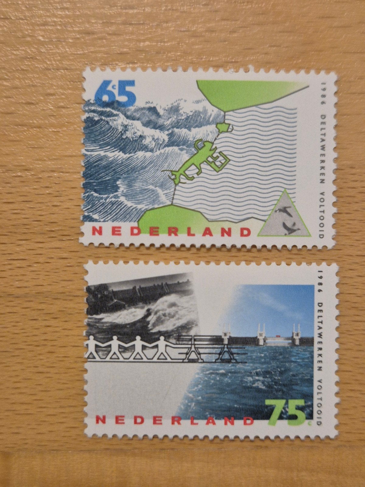 Nederland 1986 Deltawerken, Ophalen of Verzenden, Na 1940, Postfris