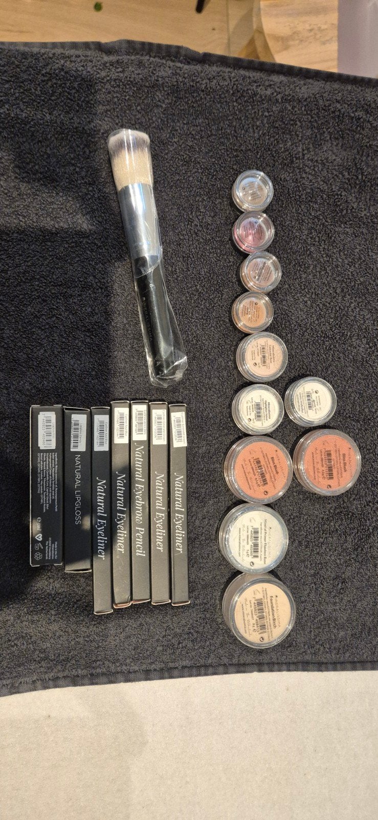 Mineralissima Make-up set: lipgloss, eyeliners, wenkbrauwpot, Overige kleuren, Gehele gezicht, Nieuw, Ophalen of Verzenden