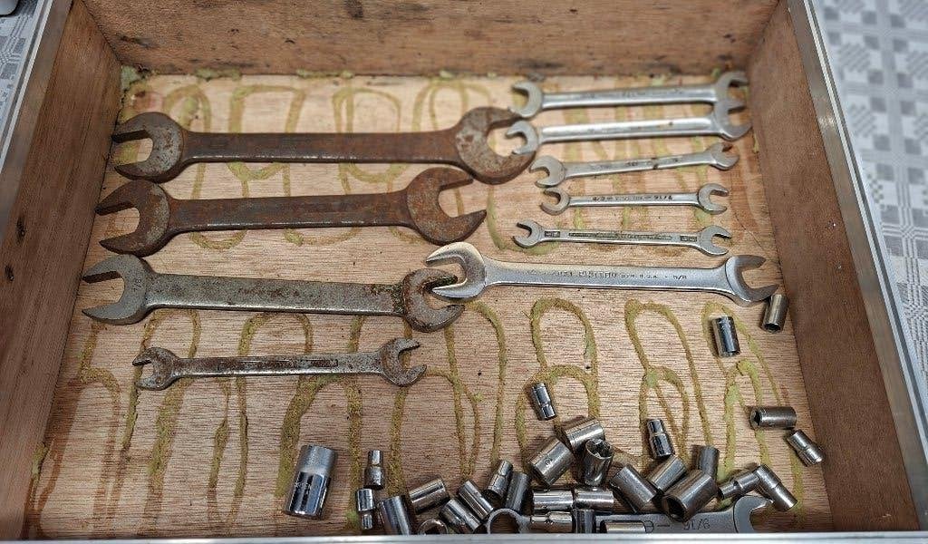 gereedschap engelse maten, Ophalen of Verzenden, Gebruikt, Overige typen, Overige merken