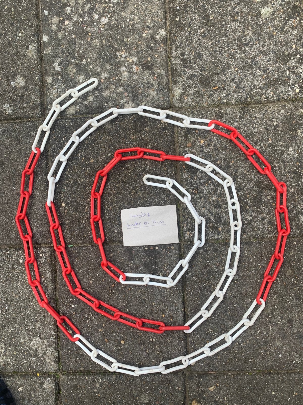 Kunststof ketting/afzetketting/plasticketting, Ophalen of Verzenden, Zo goed als nieuw, Kunststof, Overige typen
