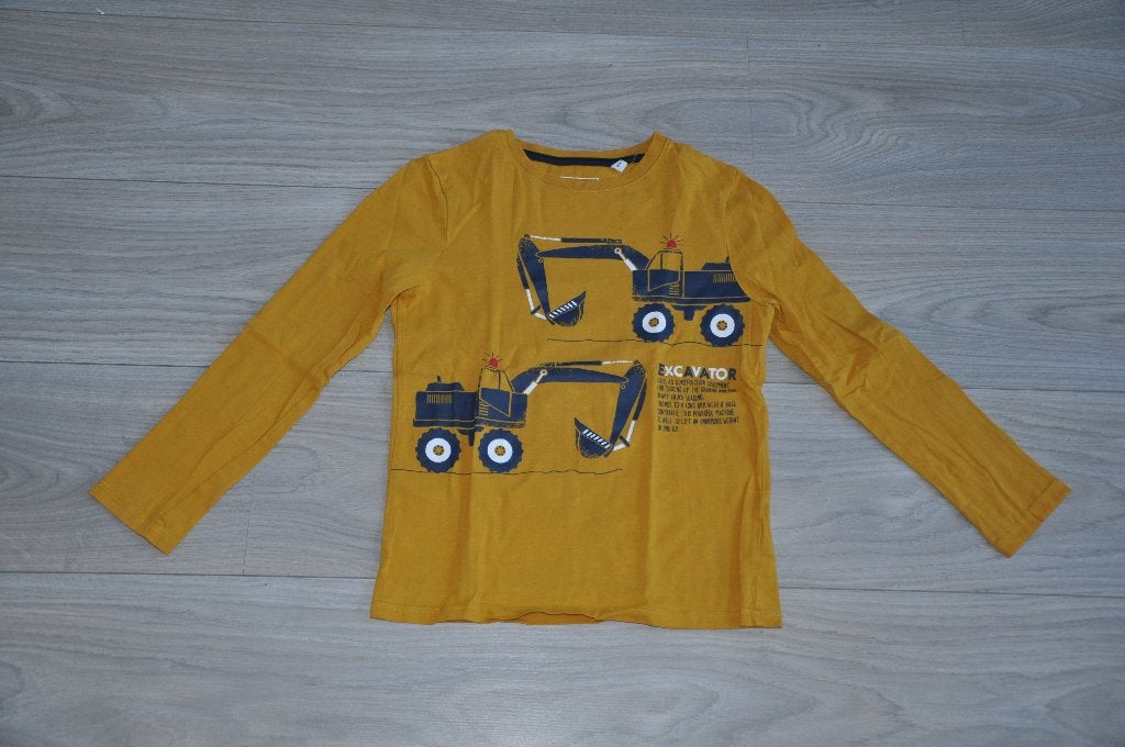 tshirt 134, top 134, longsleeve 134, kinderkleding 134, C&A, Ophalen of Verzenden, Zo goed als nieuw, Shirt of Longsleeve
