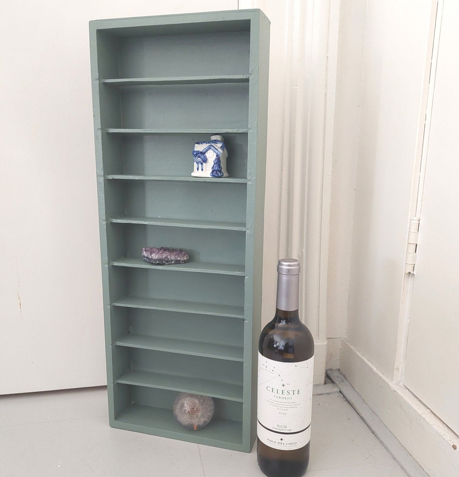 Letterbak Pronkkastje Vitrinekastje Kastje Vintage Brocante, Ophalen of Verzenden