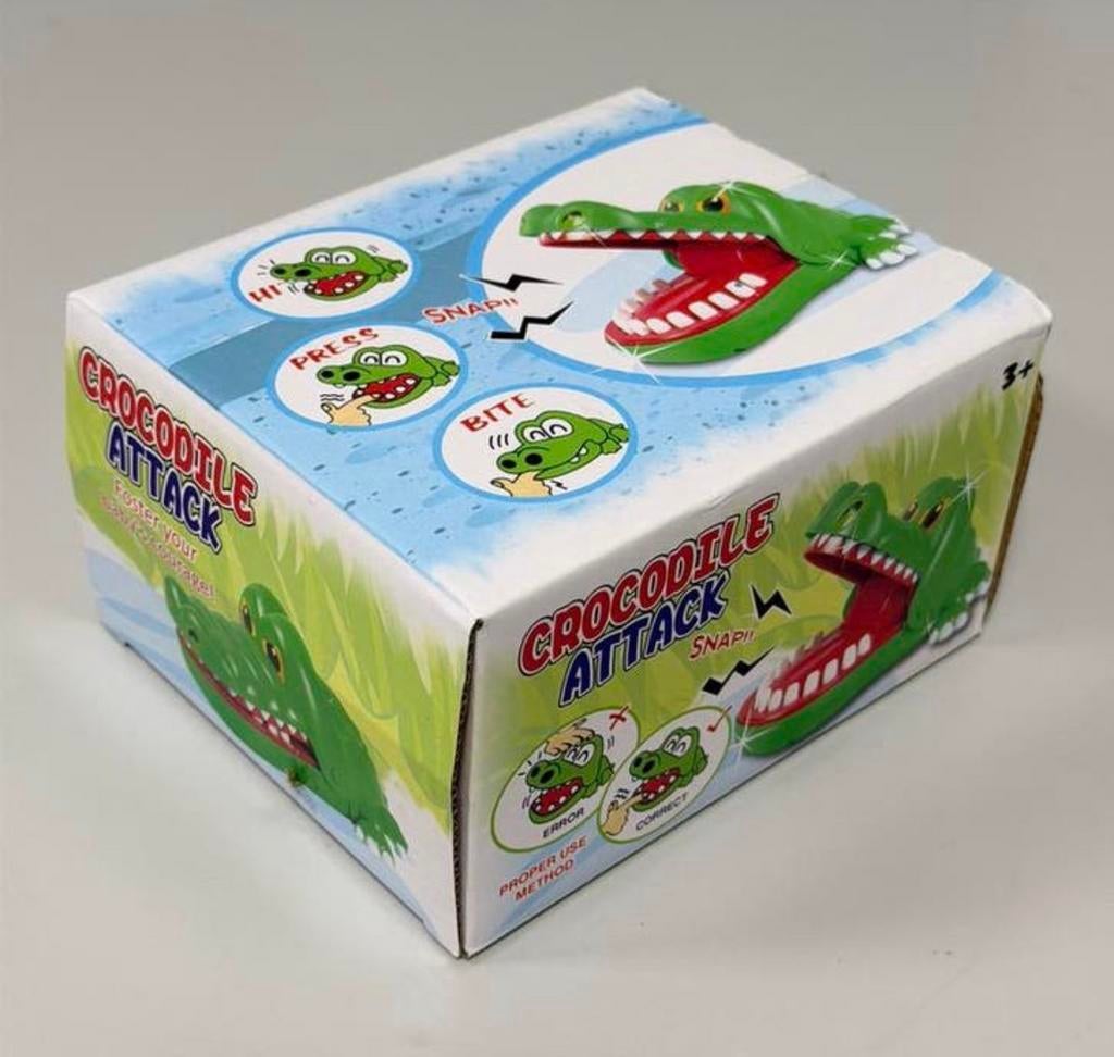 Crocodile Attack Bijtende Krokodil Tanden NIEUW spelletje, Nieuw, Ophalen of Verzenden, H, H