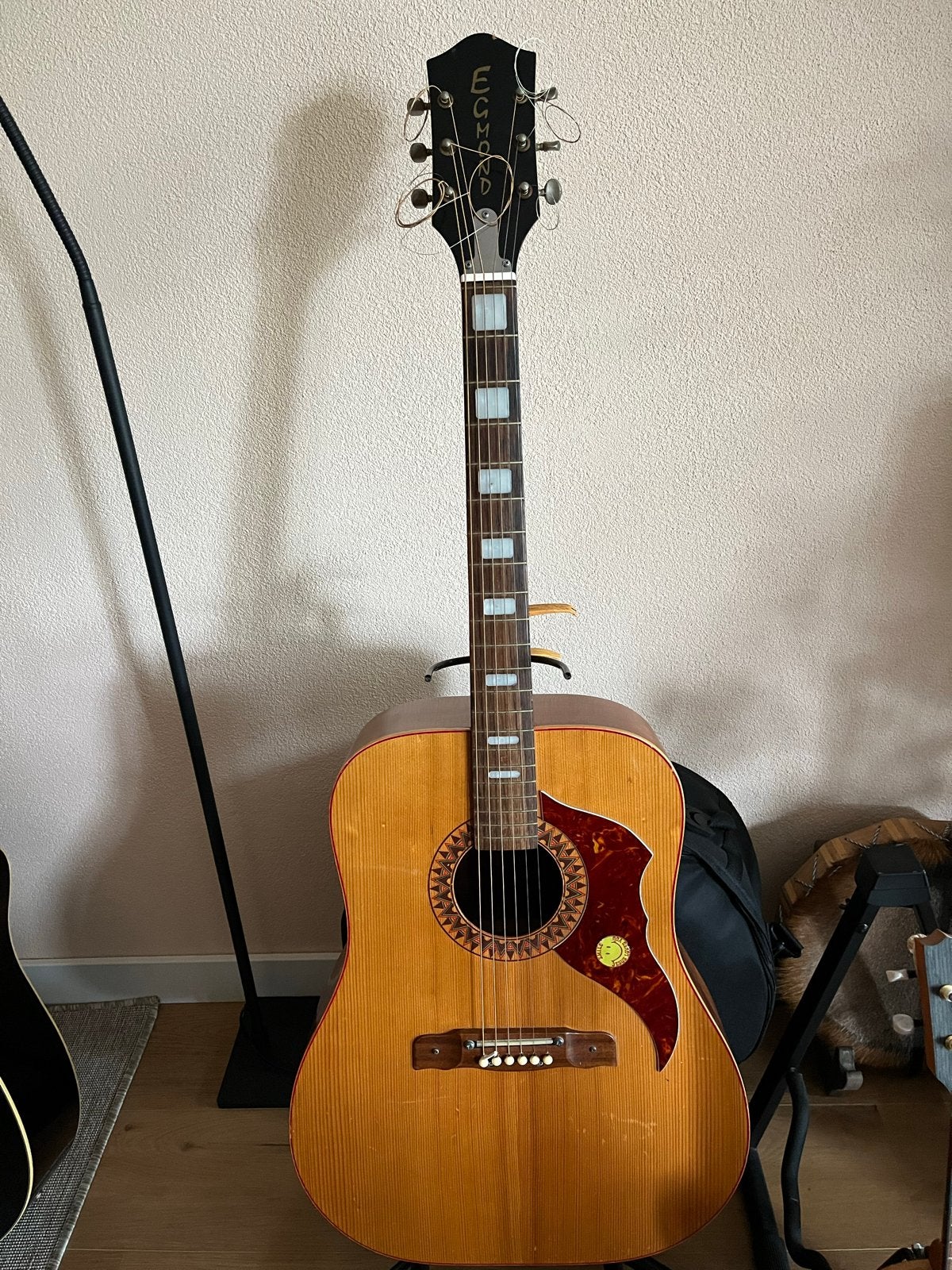 Vintage Egmond Western gitaar - Gebruikt, Muziek en Instrumenten, Snaarinstrumenten | Gitaren | Akoestisch, Ophalen, Gebruikt