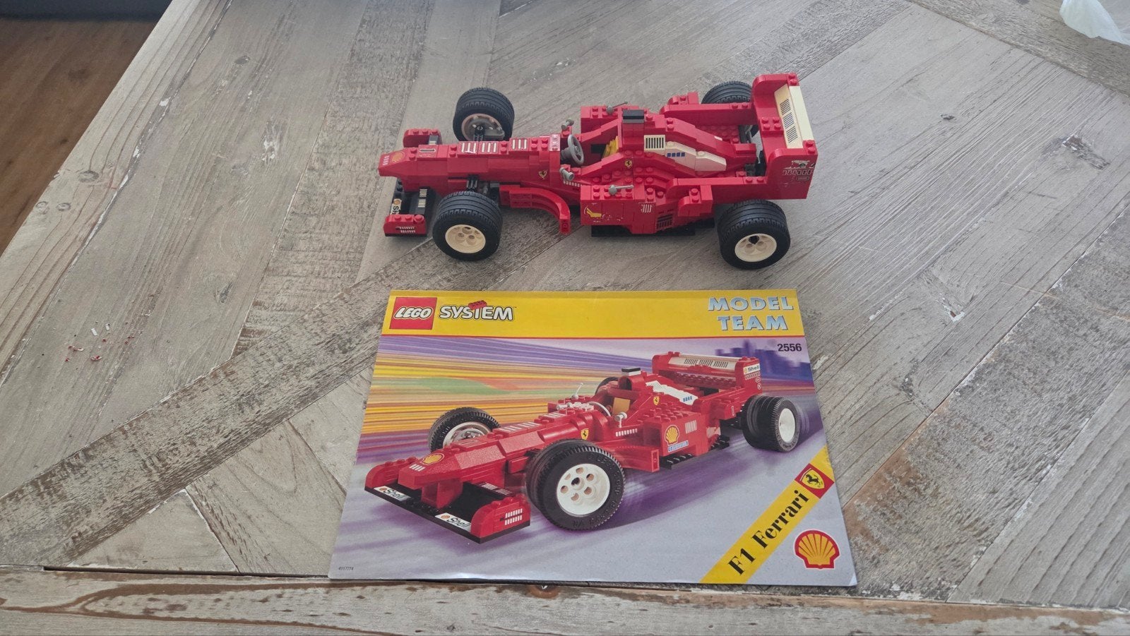 Lego System 2556 F1 Ferrari 1997 - Model Team, Gebruikt, Overige thema's, Lego, Compleet
