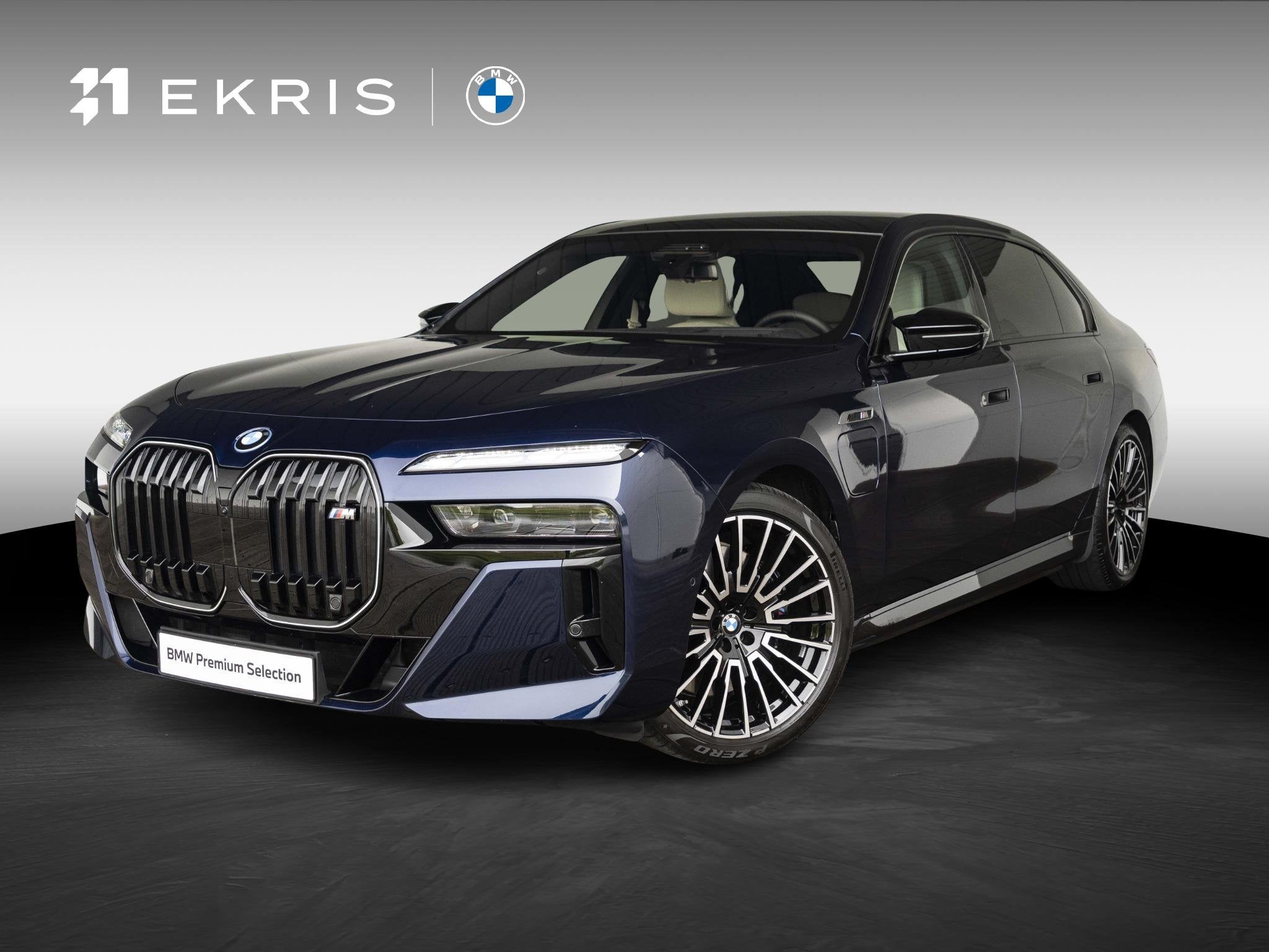 BMW 7 Serie M760e | M Performance Pack | Connoisseur Pack |, Gebruikt, Blauw, Vierwielaandrijving, Hybride Elektrisch/Benzine