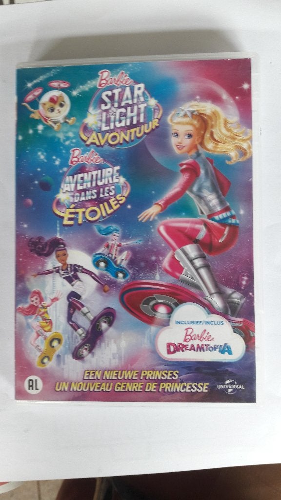 Barbie Starlight avontuur en Dreamtopia dubbel dvd, Cd's en Dvd's, Bonusmateriaal, Animatie, Verzenden, Nederlands