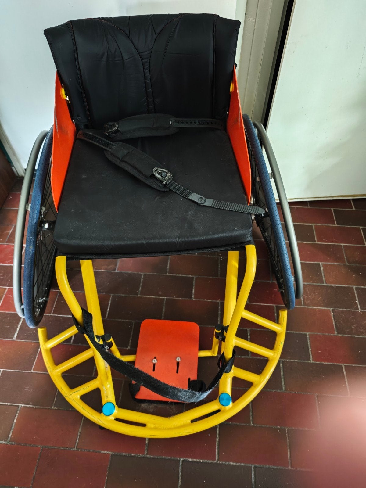 Sportrolstoel RGK basketbal/handbal, 46 cm breed  2 jaar oud, Diversen, Rolstoelen, Ophalen, Gebruikt, Handbewogen rolstoel