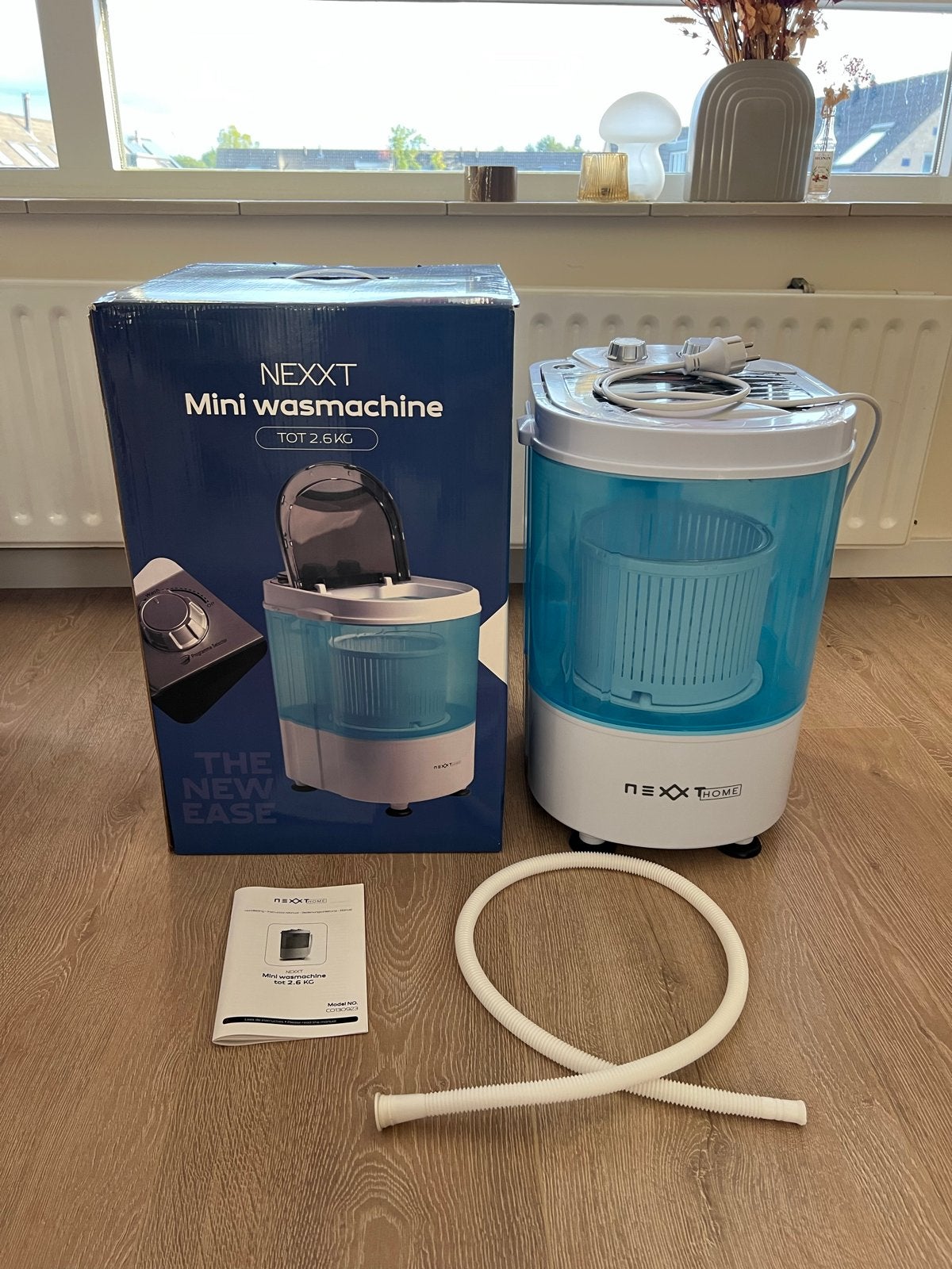 NEXXT Mini Wasmachine 2.6KG - Compact en Draagbaar