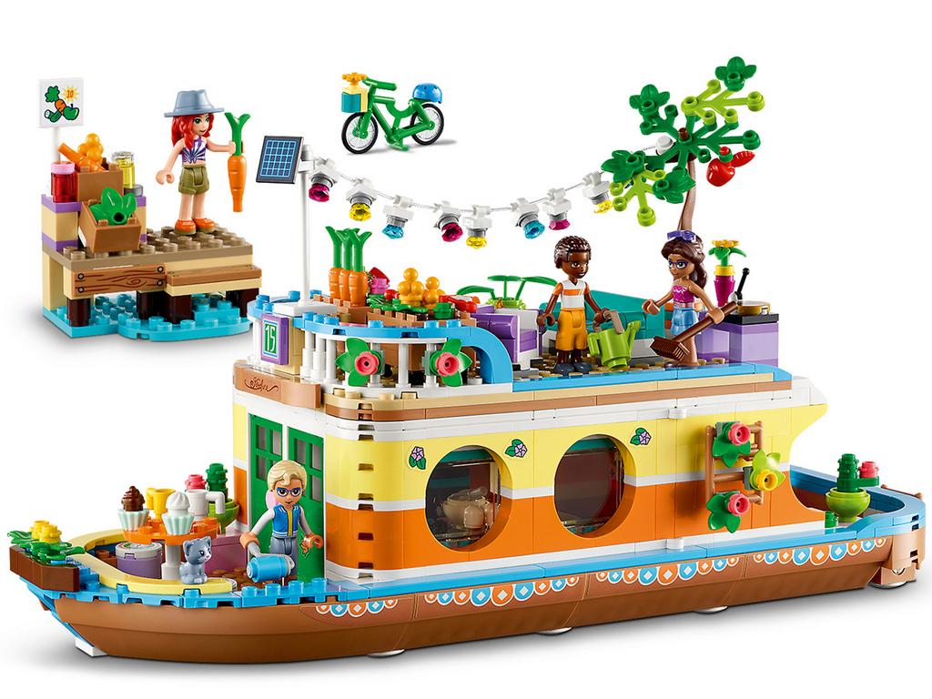 Lego Friends Woonboot 41702, Ophalen of Verzenden, Complete set, Lego, Friends