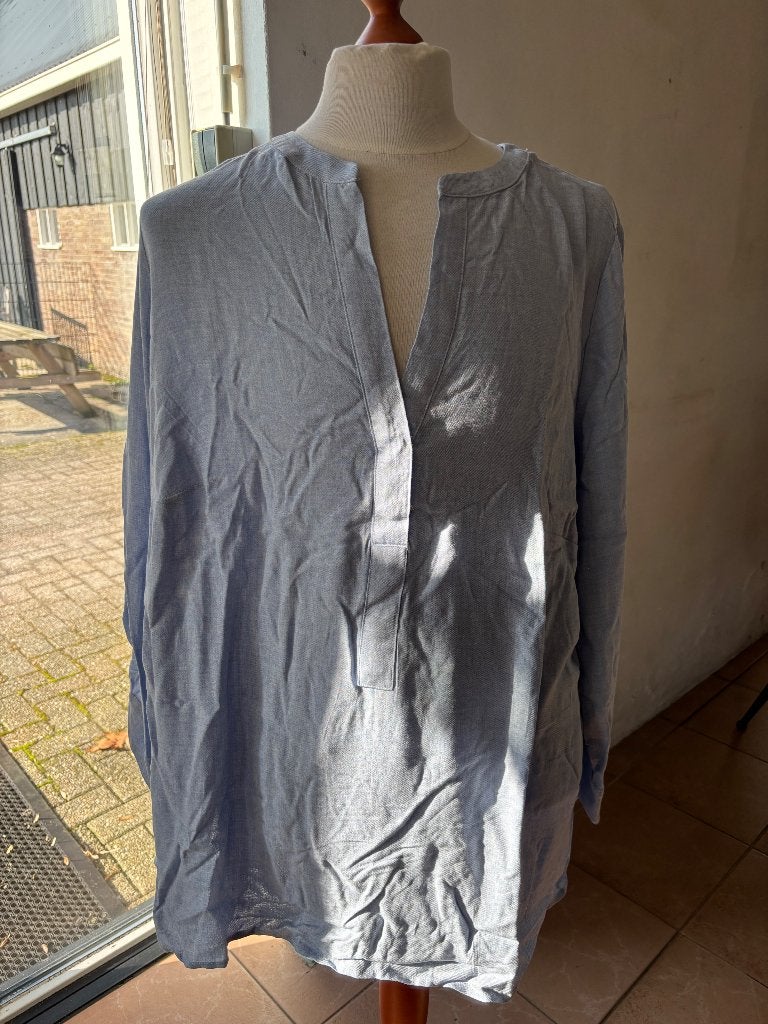 Nieuwe blouse C&A maat 56, Blauw, Blouse of Tuniek, Nieuw, Ophalen of Verzenden