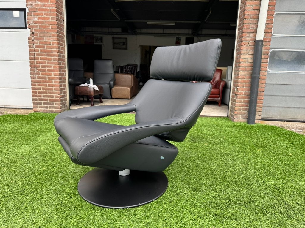 Relax fauteuil De Sede Ds-255 zwart leer design stoel desede, Huis en Inrichting, Fauteuils, Ophalen, De Sede, Geen, Pahest@hotmail.nl