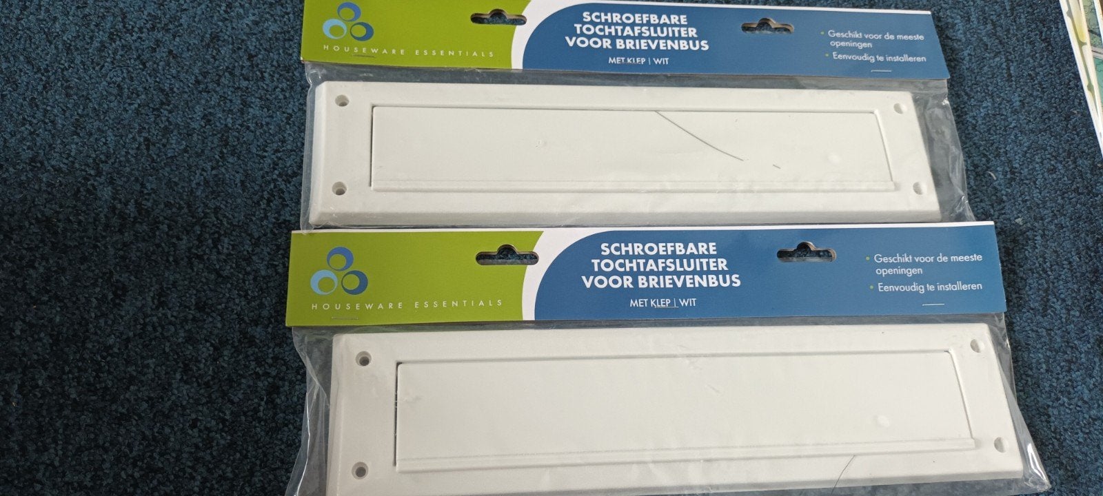 tocht afsluiters brievenbus, Ophalen