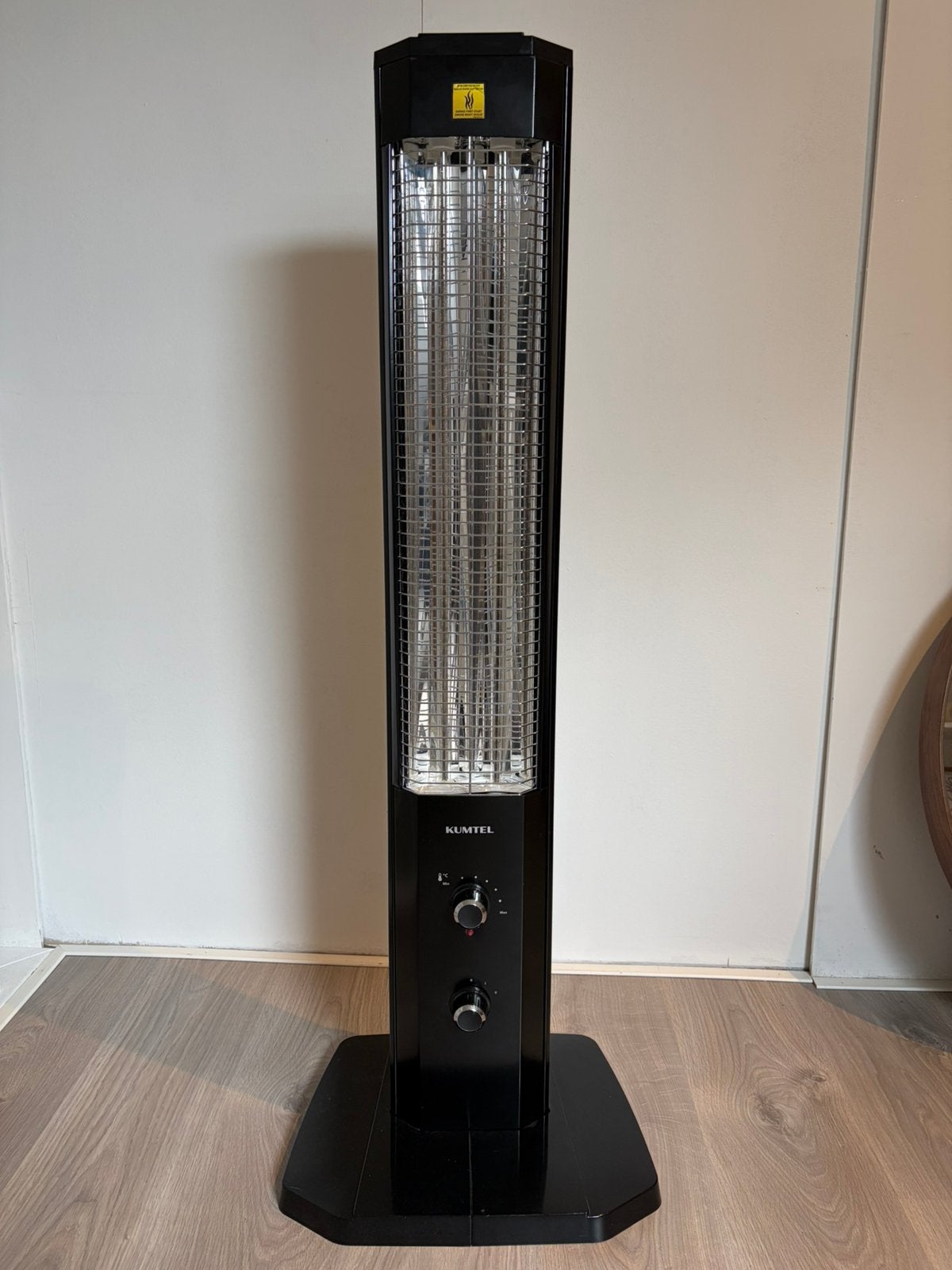 Kumtel MH-1200 infrarood kachel., Ophalen, Zo goed als nieuw, Elektrisch, Vloer