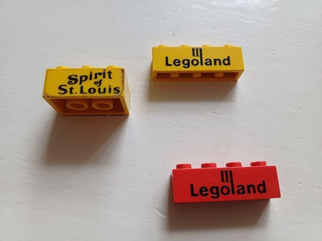 vintage Lego stenen Legoland / Spirit of St. Louis, Ophalen of Verzenden, Gebruikt, Losse stenen, Lego