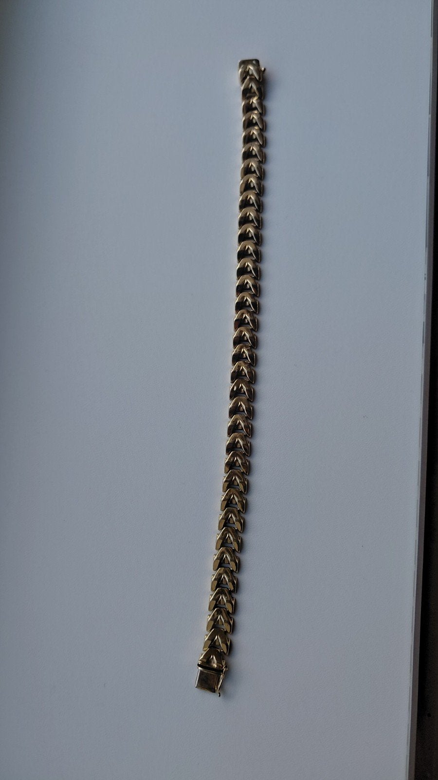Armband 14k, 585 stempel, Ophalen of Verzenden, Zo goed als nieuw, Goud, Goud