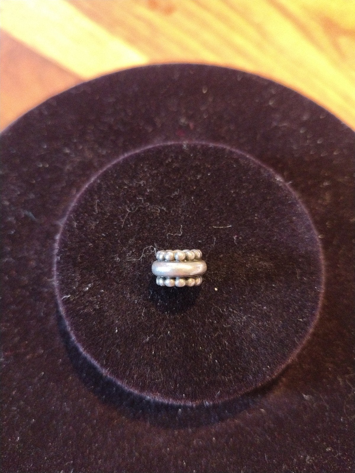 Pandora zilveren bedel Line&Dot, Ophalen of Verzenden, Zo goed als nieuw, Zilver, Pandora
