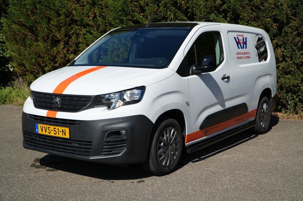 Peugeot PARTNER Peugeot Partner 1.5 Bluehdi 100pk L2, 3-zits, Auto's, Met garantie (alle), Wit, Particulier, Te koop