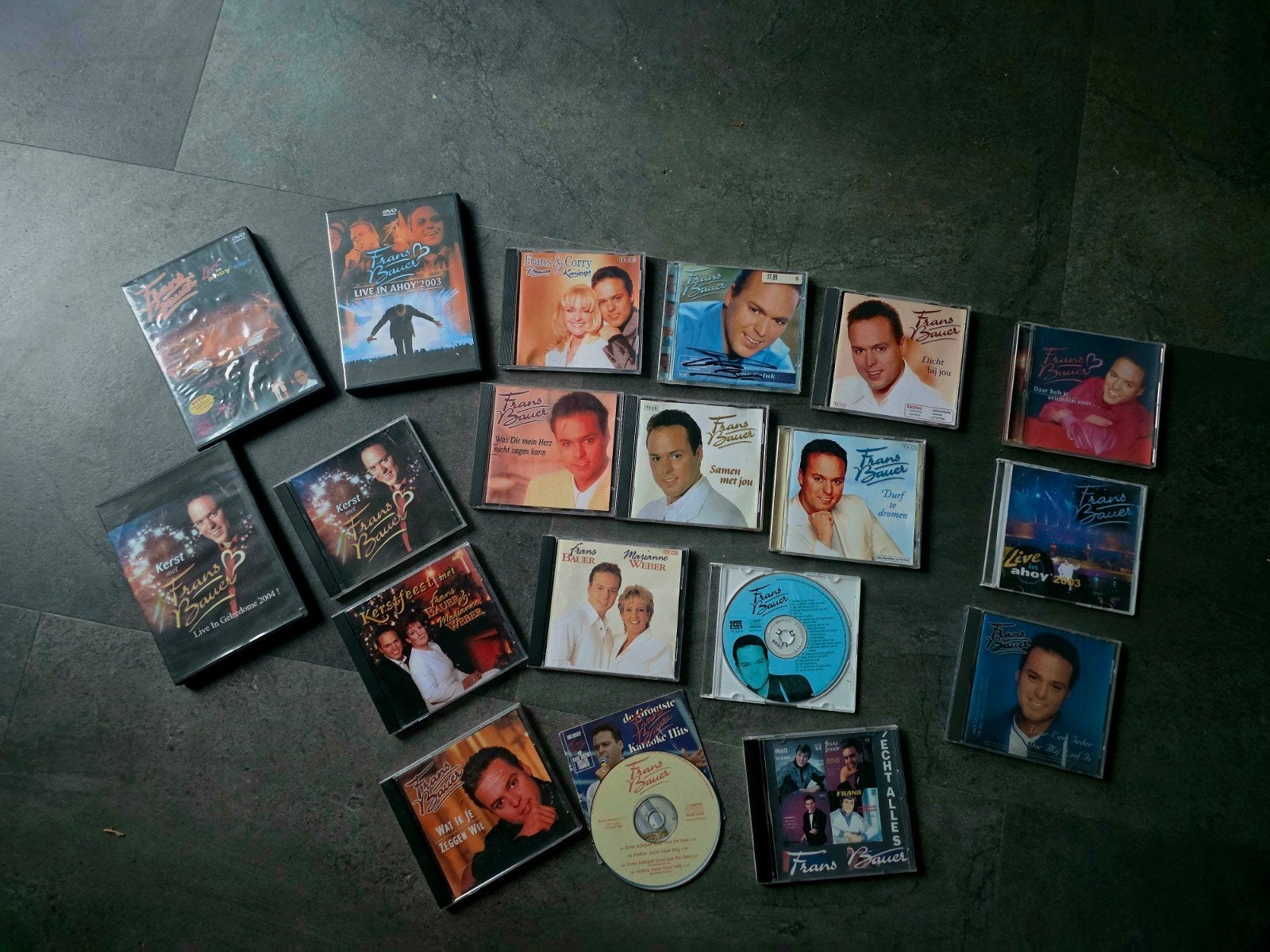 Frans Bauer CD's & DVD's leuke collectie, Ophalen of Verzenden, Zo goed als nieuw, Levenslied of Smartlap