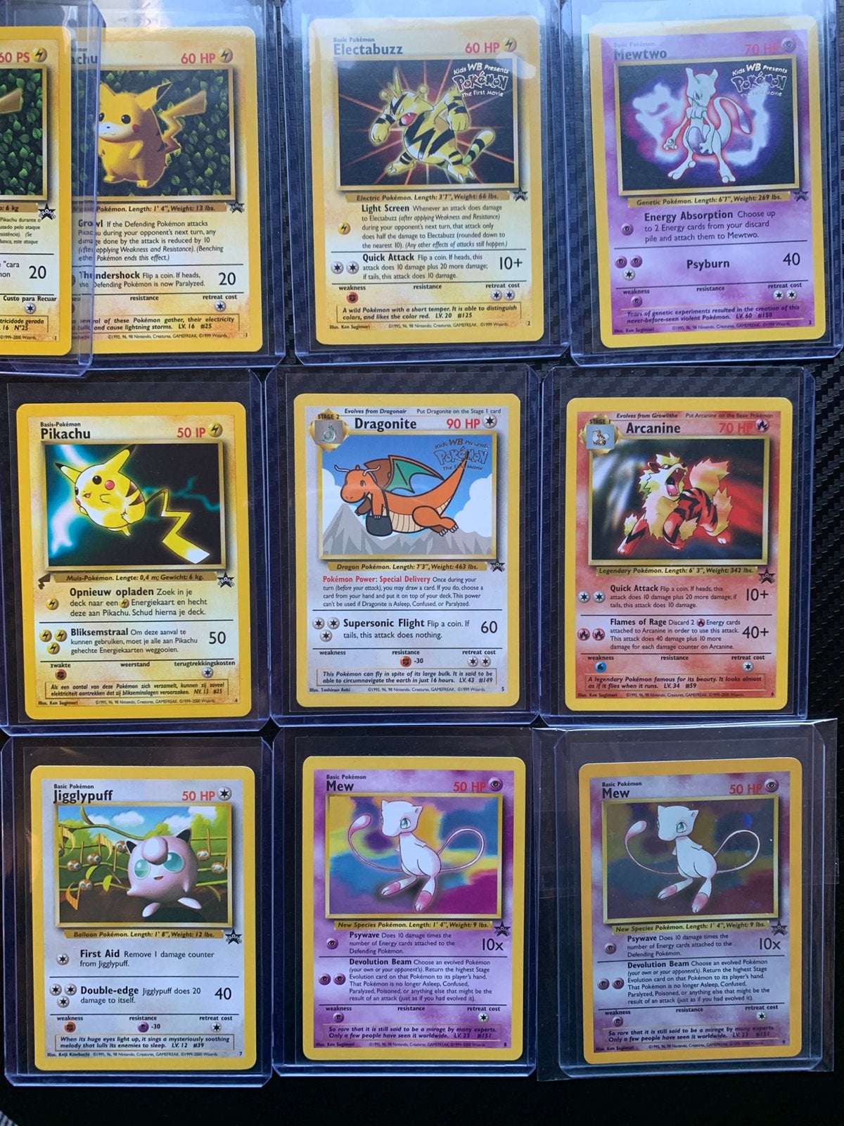 Pokemon Promo Set Nmbr 1-39 allemaal NM/M+, Verzenden, Zo goed als nieuw, Meerdere kaarten, Foil