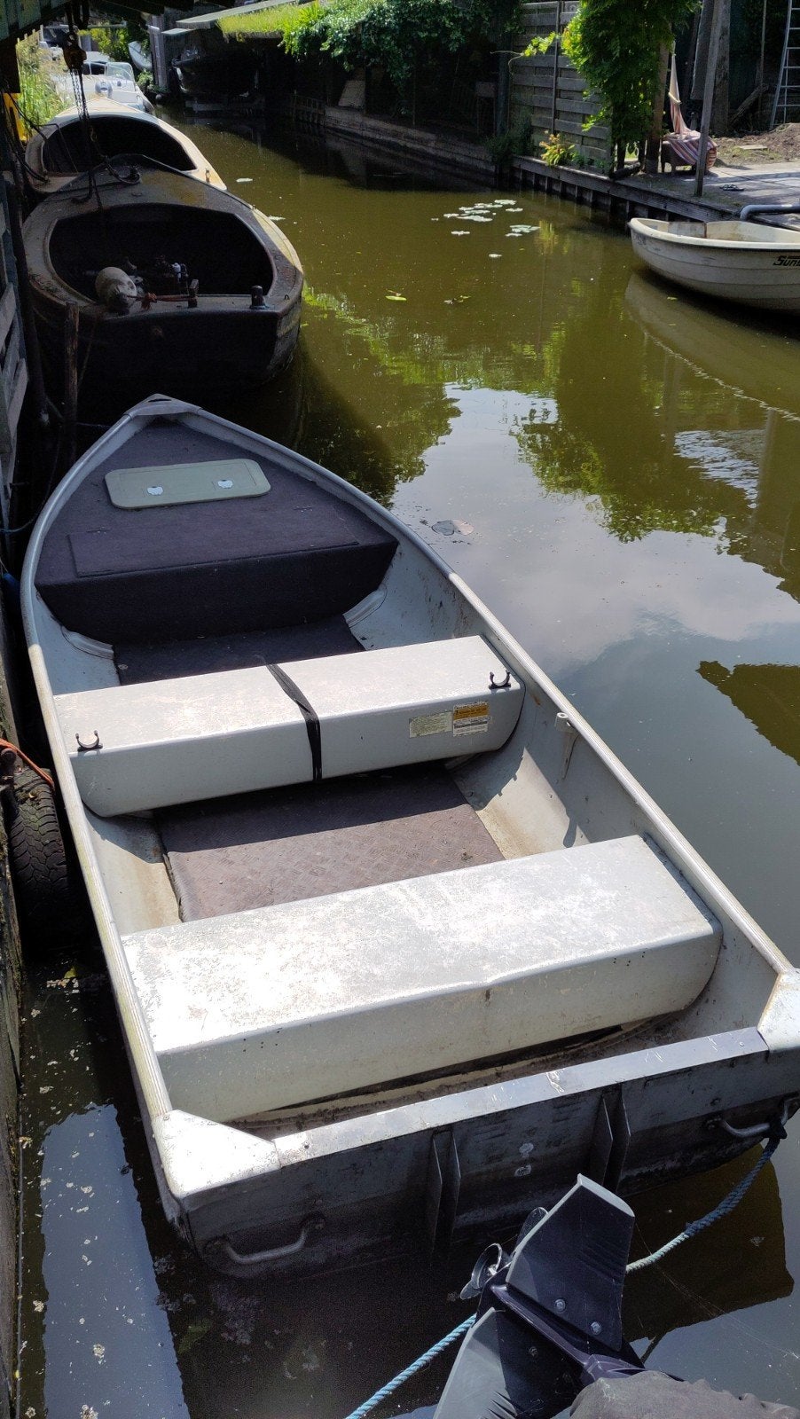 Alumacraft Visboot T-14 - Ideaal voor de visser!, Watersport en Boten, Bootonderdelen, Gebruikt, Ophalen of Verzenden