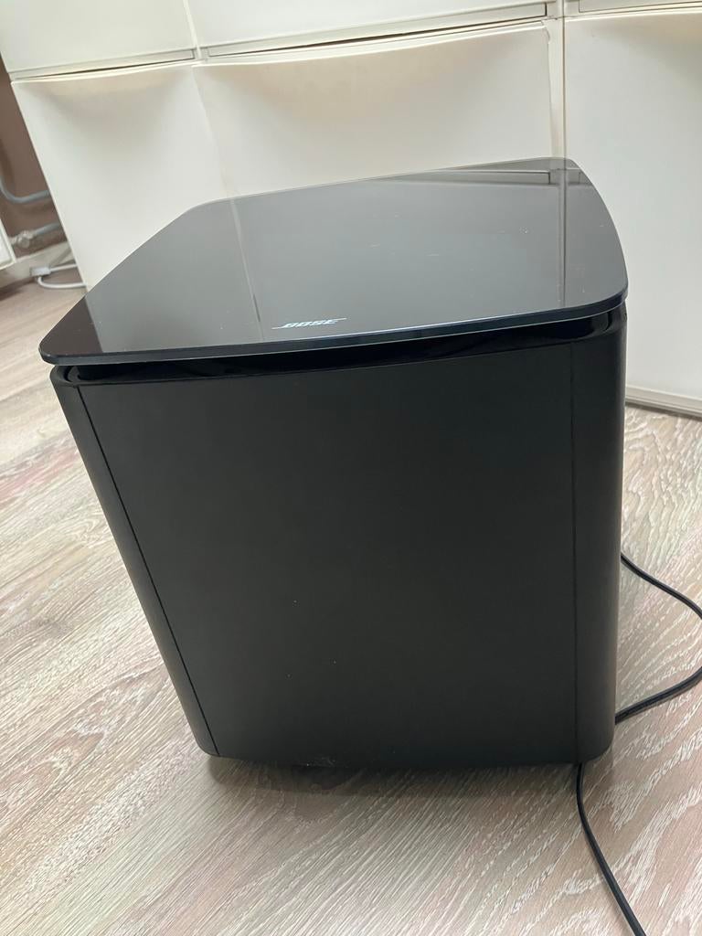 Bose Acoustimass 300 Bass Module Subwoofer - Zwart, Gebruikt, Subwoofer, Ophalen of Verzenden, Bose