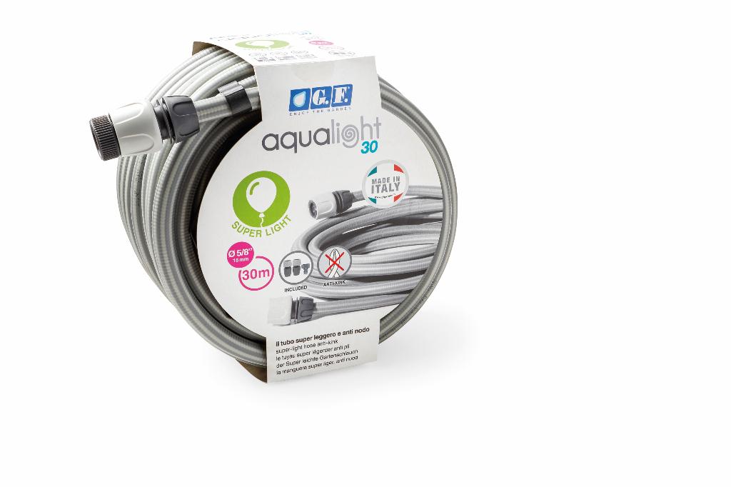 Hozelock Aqualight tuinslang 15mm/30m met gratis sproeier, Ophalen of Verzenden, Nieuw, Tuinslang