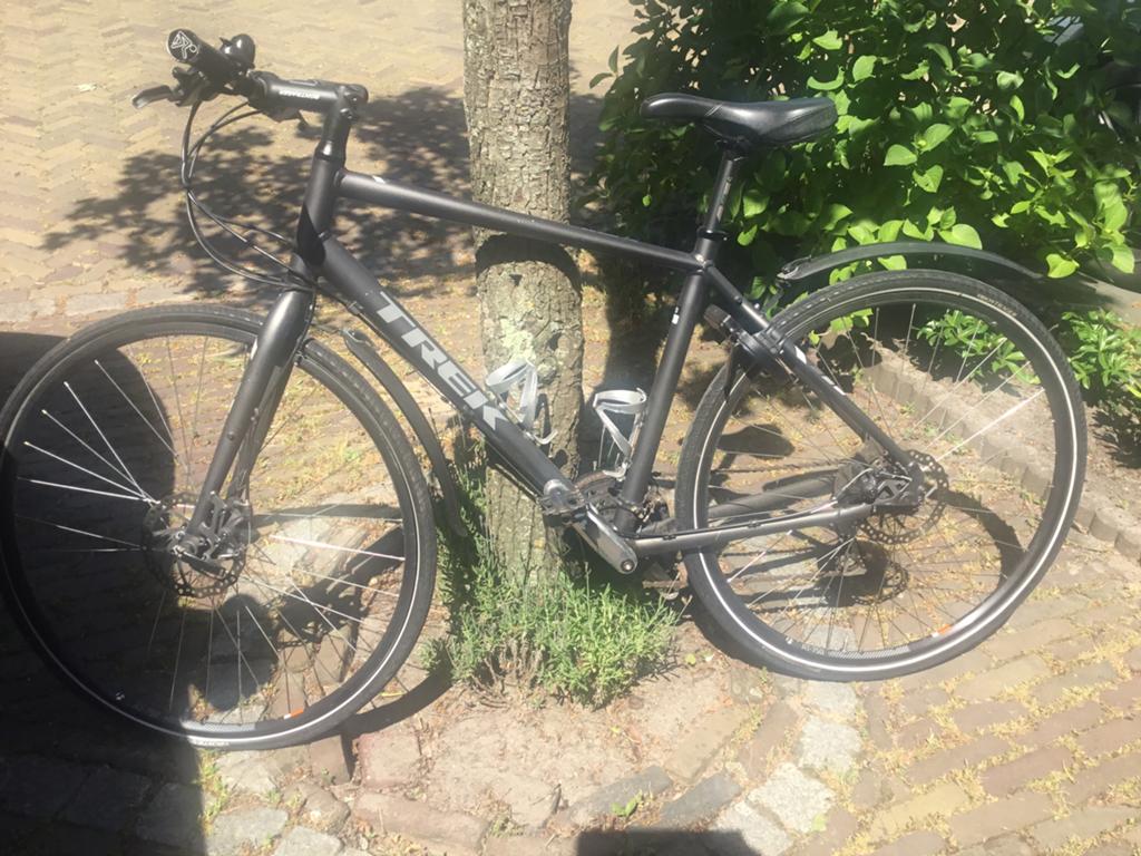 Trek sportfiets maat 20, 28 inch, Gebruikt, 57 tot 61 cm, Meer dan 20 versnellingen