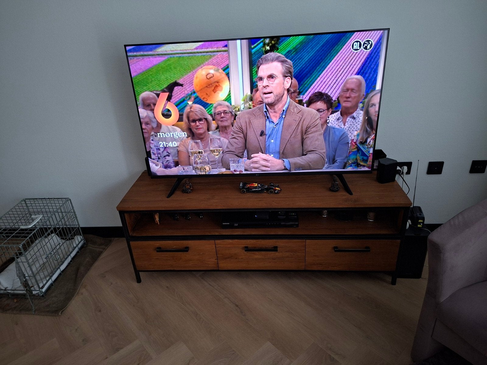 LG 55UR73006LA 55 inch 4K Smart TV uit 2023, Ophalen, LED, 50 Hz, Zo goed als nieuw