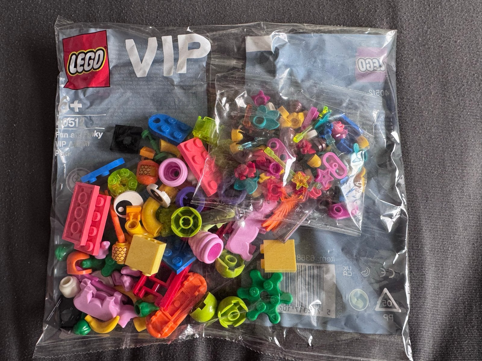 Lego VIP 40512 Fun and Funky Add-On Pack, Kinderen en Baby's, Speelgoed | Duplo en Lego, Verzenden, Nieuw, Lego