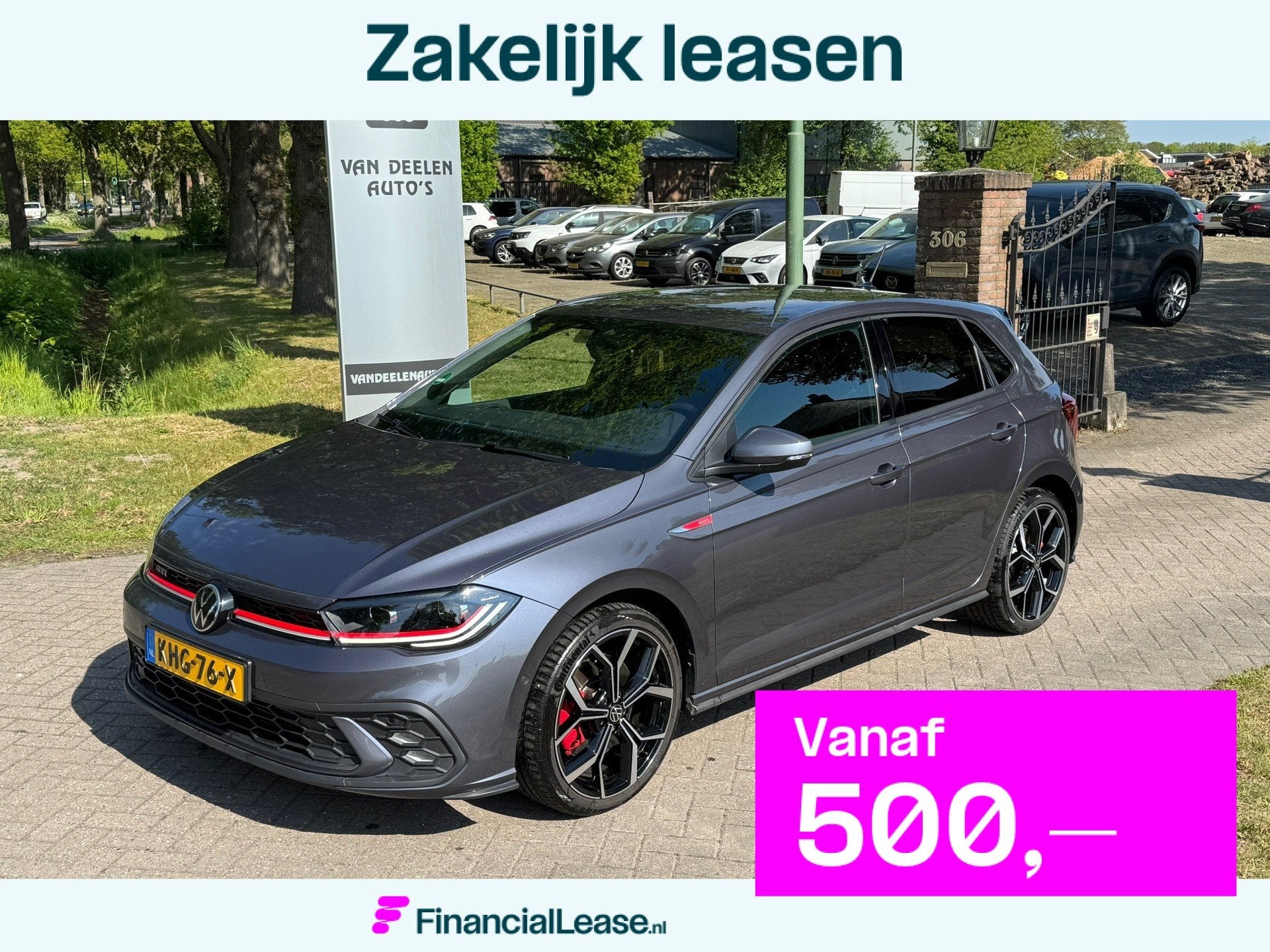 Volkswagen POLO 2.0 TSI GTI DSG 207PK Keyless/Camera/IQ.Ligh, 1272 kg, 15 km/l, Gebruikt, 4 cilinders