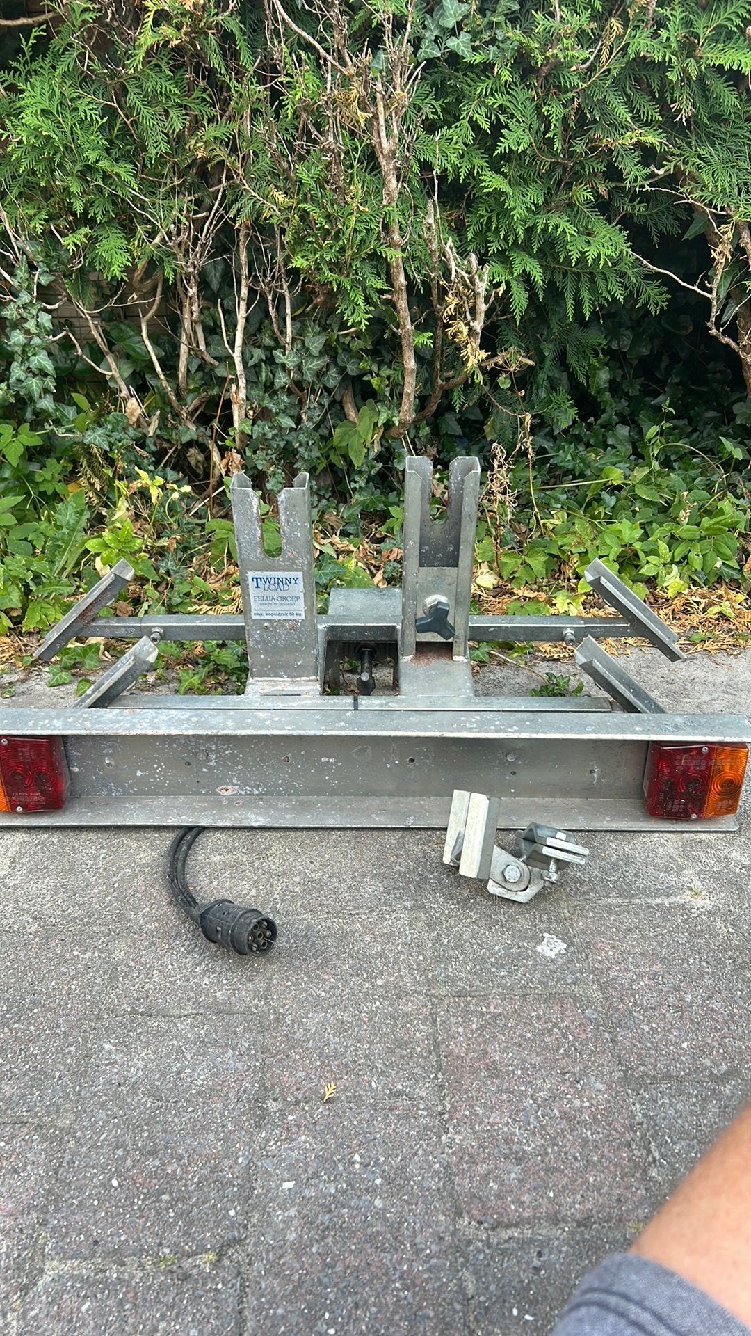 Twinnyload fietsendrager, Ophalen, Zo goed als nieuw, Trekhaakdrager