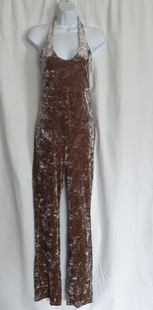 Gave veloerse jumpsuit mt S merk Extase, Kleding | Dames, Jumpsuits, ., Ophalen of Verzenden, Zo goed als nieuw, .