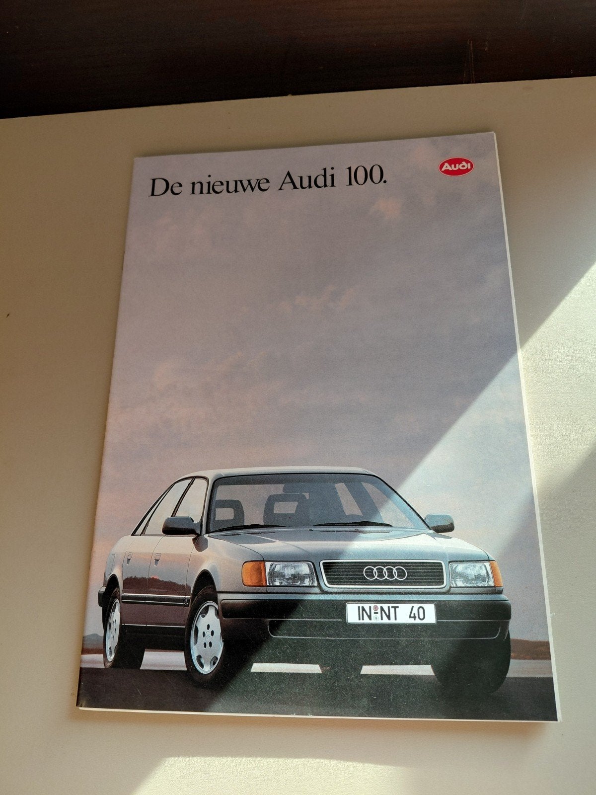 Audi 100 Brochure - De nieuwe Audi 100, Ophalen of Verzenden, Zo goed als nieuw, Audi, Audi AG