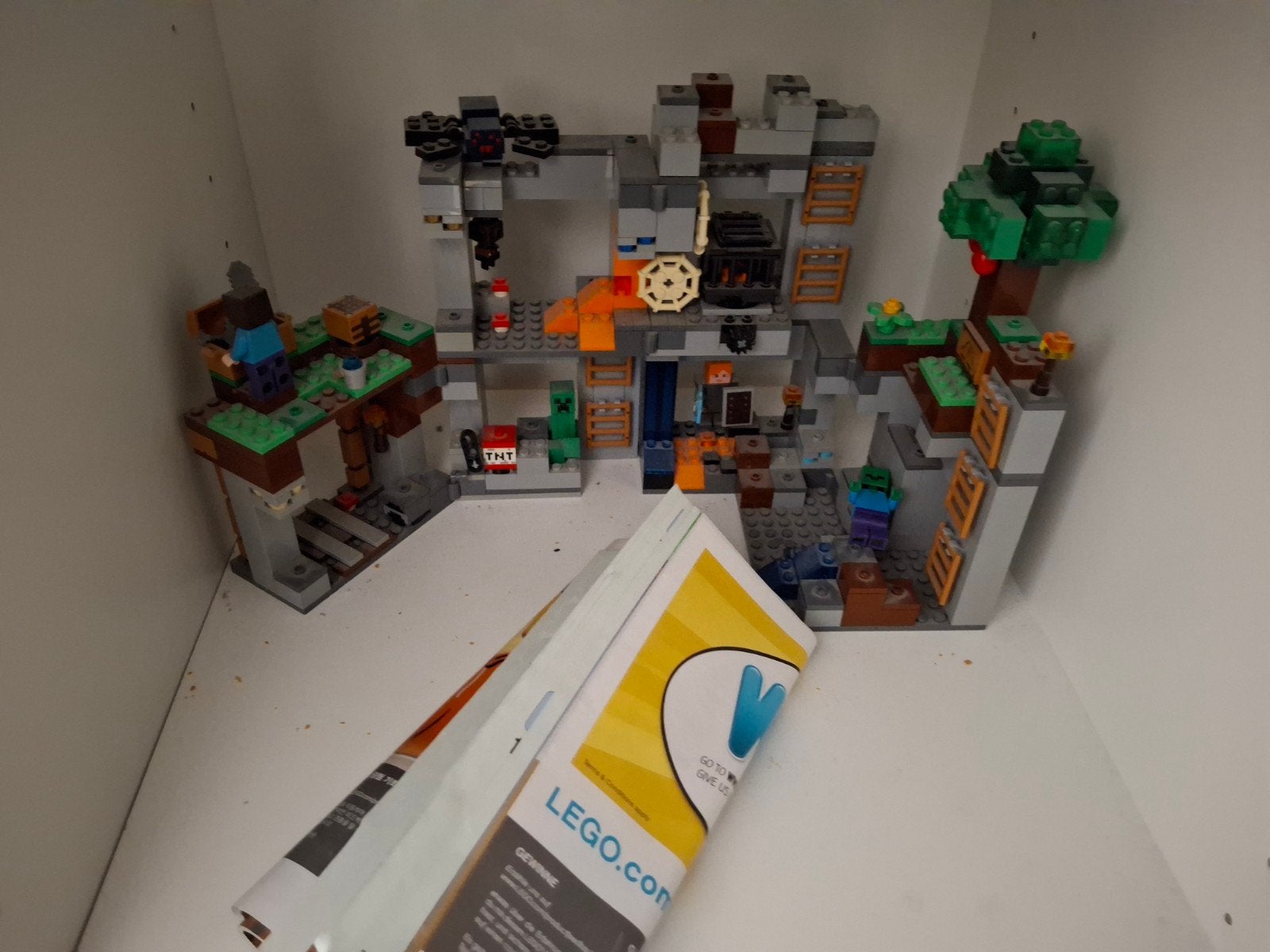 mine craft, Ophalen, Zo goed als nieuw