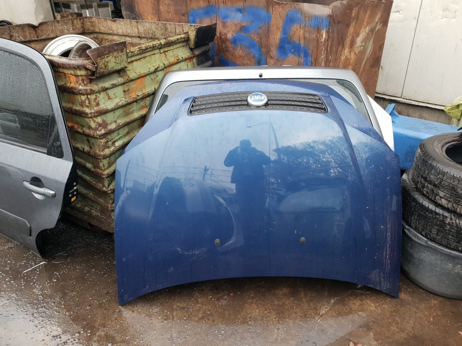 FIAT PUNTO MOTORKAP BJ 2002 TOT 2006, Auto-onderdelen, Carrosserie en Plaatwerk, Gebruikt, -, -, Ophalen of Verzenden