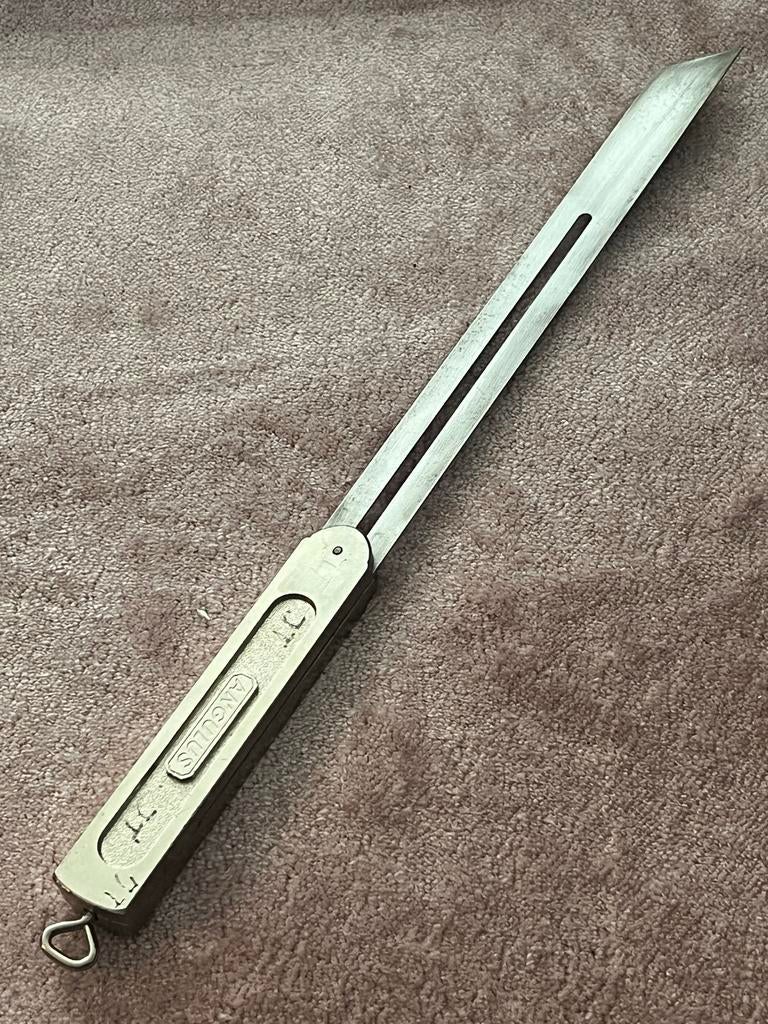 Vintage Angulus verstelbare winkelhaak 300 mm, Ophalen of Verzenden