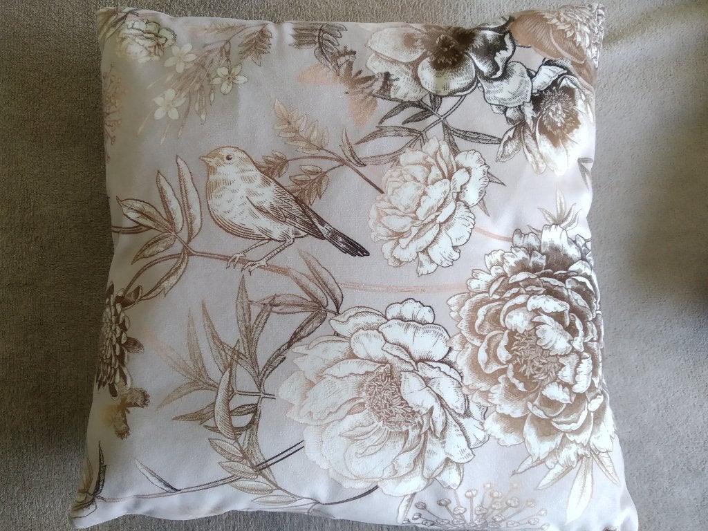 Sierkussens (40x40 cm) en plaid (140x200 cm), Huis en Inrichting, Beige, 200 cm, 140 cm, Ophalen of Verzenden